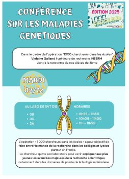 Collège Saint Charles : 1 000 chercheurs dans les écoles - Ensemble St Charles