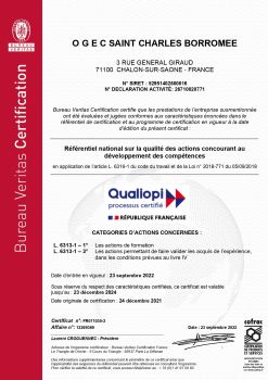 Formations CFP - Ensemble St Charles
