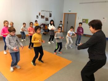 Gym chinoise avec les CE2B - Ensemble St Charles