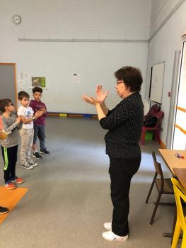 Gym chinoise avec les CE2B - Ensemble St Charles