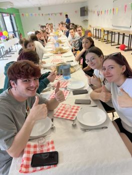 Soirée barbecue à l'Internat - Ensemble St Charles