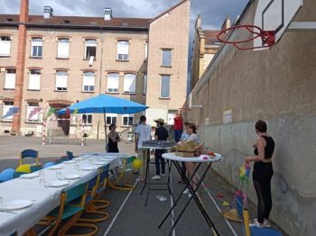 Soirée barbecue à l'Internat - Ensemble St Charles