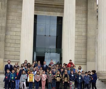 Les CM1 de La Colombière à Paris - Ensemble St Charles