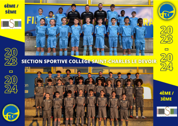 Section sportive Football - Ensemble St Charles